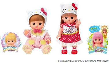 パイロットインキ ハローキティとのコラボ商品 ハローキティ メルちゃん ハローキティ ネネちゃん を発売 マイライフニュース