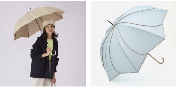 激安人気新品 ♥️雨の日もお気に入りを♥️ 長傘 パイピング 日傘